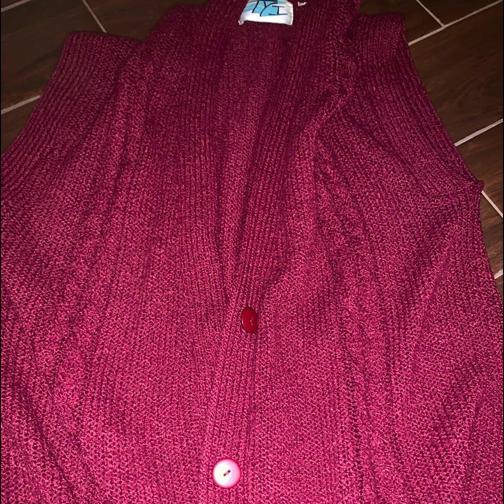 Chunky knit cardigan